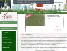 Tablet Screenshot of geenparfum.nl